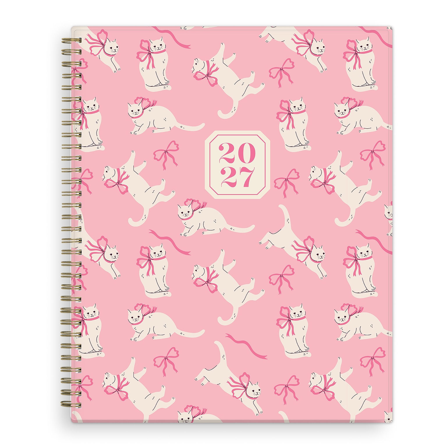 2027 Blue Sky 8.5 x 11 Weekly & Monthly Planner, Pink (164032)