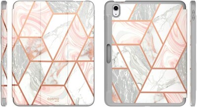 i-Blason Cosmo Plastic 11 Fashion Case for iPad Air 11 6th Generation, Marble