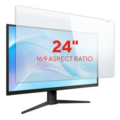 Staples TECH Blue Light Filter for 24” Widescreen Monitor (16:9) (ST63416)