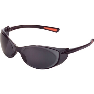 Global Industrial Frameless Safety Glasses, Side Shields, Anti-Fog, Smoke Lens (708404SM)