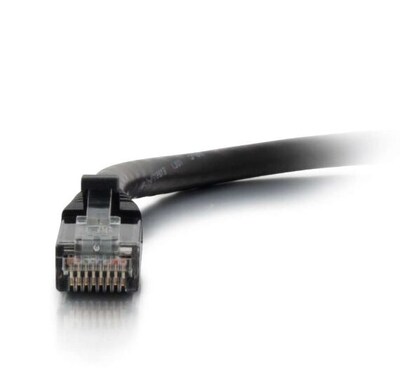 C2G 3' CAT-6 Network Patch Cable, 24 AWG, Black (27151)