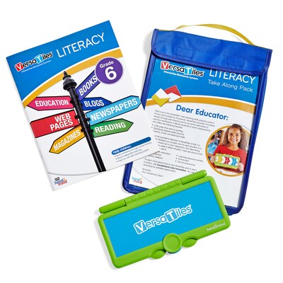 hand2mind VersaTiles Grade 6 Reading Practice Take Along Set (85872)