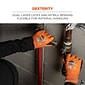 Ergodyne ProFlex 7551 Waterproof Cut-Resistant Winter Work Gloves, ANSI A5, Orange, Medium, 1 Pair (17673)