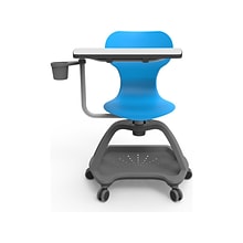 Luxor 24W All-in-One Student Desk and Chair, Blue/Gray (STUDENT-MTACHR)