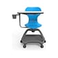 Luxor 24W All-in-One Student Desk and Chair, Blue/Gray (STUDENT-MTACHR)