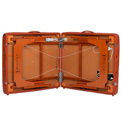 Master Massage Santana Therma-Top LX 31" Red Portable Massage Table (28600)