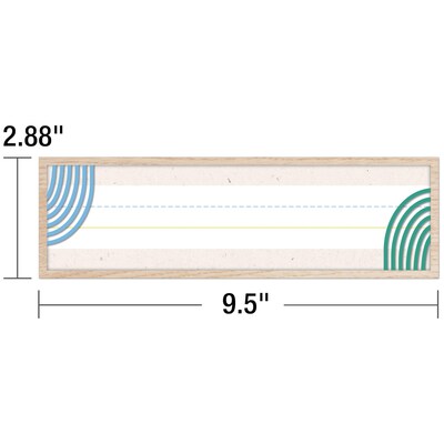 Carson Dellosa Education True to You School Name Plates, 9.5" x 2.875", 36/Pack, 6 Packs/Bundle (CD-122158-6)