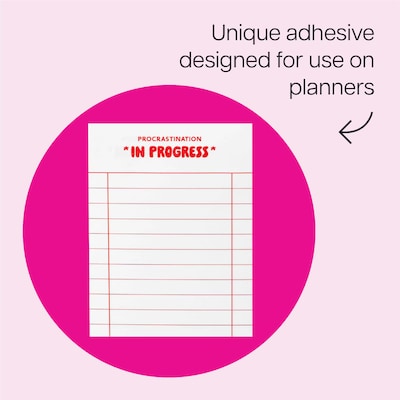 Post-it Mini List Notes, 2.9" x 3.8", 75 Sheets/Pad (SPE-34P-6)