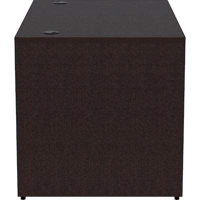 Lorell Essentials Series 48" W Desk Shell, Espresso (LLR18209)