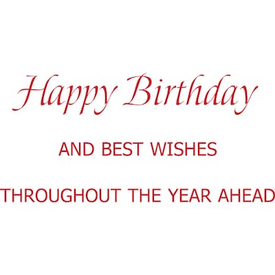Happy Bunch Birthday Greeting Cards; Stock Verse Included; Boxed Set of 25 Cards and Envelopes