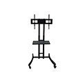 Rocelco Steel TV/AV Cart, Black (BSTC)