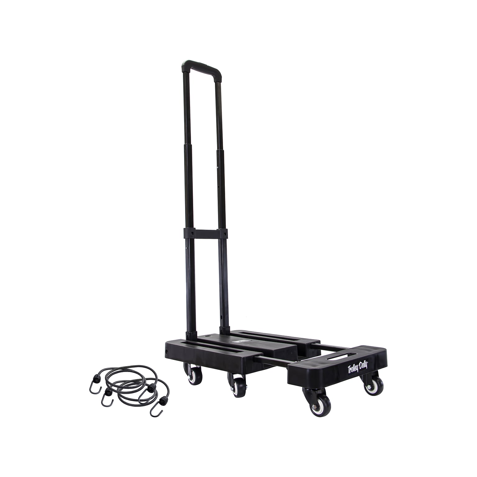 Dbest Metal Mobile Portable Cart with 6 Swivel Wheels, Black (01-929)