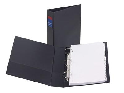 Avery 2" 3-Ring Legal Binders, Black (AVE06401)