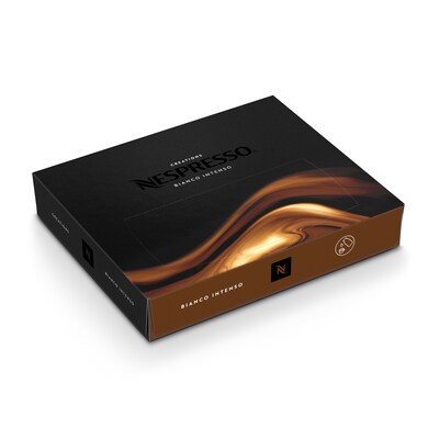 Nespresso Professional Bianco Intenso Coffee Nespresso Professional Capsules, Espresso Roast, 50/Pac