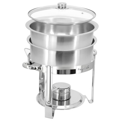 MegaChef 7.9 Qt Stainless Steel Chafing Dish, 935121997M