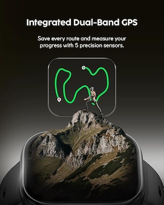 Cubitt VIVA Pro 2 Smartwatch, Built-In GPS, 1.85in,. Wolf Gray (CT-VIVAP2-8)