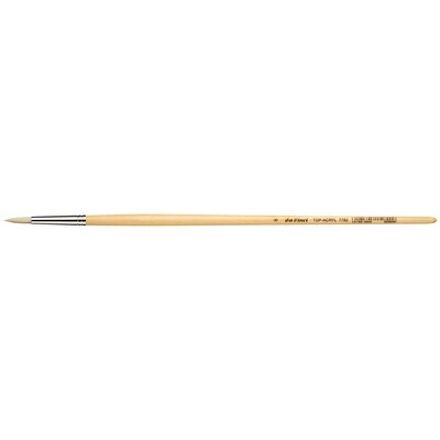 da Vinci TOP-ACRYL Oil and Acrylic Synthetic Bristle, Round Brush (DVXVA77828)