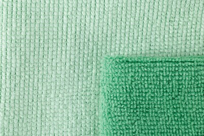 HYGEN r-40 Recycled Microfiber Cleaning Cloths, 12 x 12, Green, 24/Pack (1820578)
