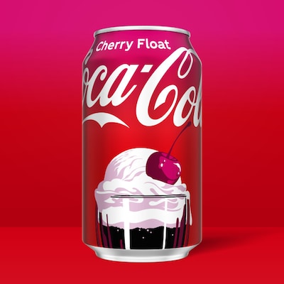 Coca-Cola Cherry Float Soda, 12 oz., 24/Pack (413931)