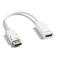 NXT Technologies 0.5' DisplayPort/HDMI Audio/Video Adapter, White (NX60396)