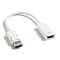 NXT Technologies 0.5 DisplayPort/HDMI Audio/Video Adapter, White (NX60396)