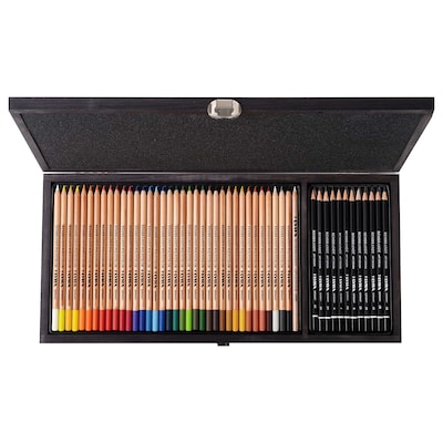 Lyra Rembrandt Polycolor Professional Colored Pencils, Assorted Colors, 49/Pack (LYXL2004001)