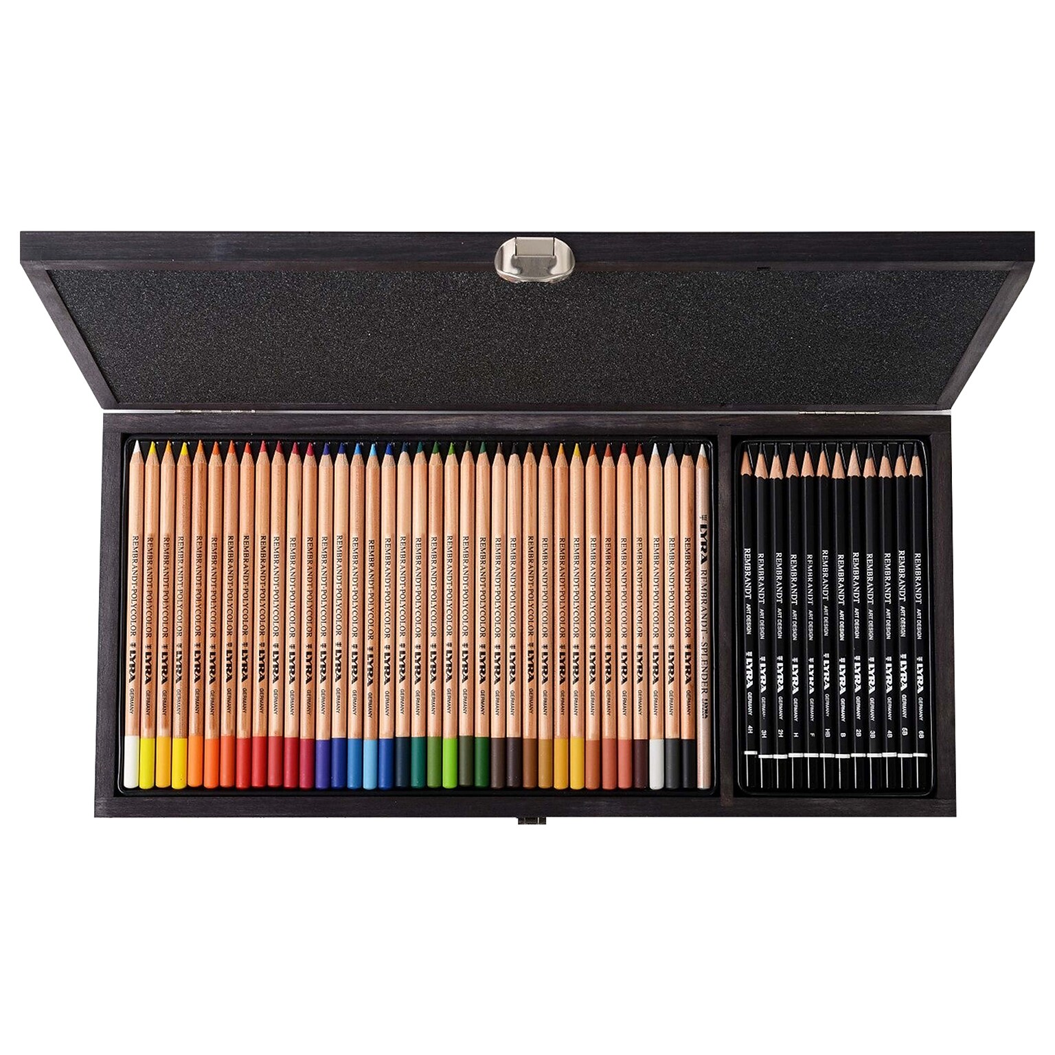 Lyra Rembrandt Polycolor Professional Colored Pencils, Assorted Colors, 49/Pack (LYXL2004001)