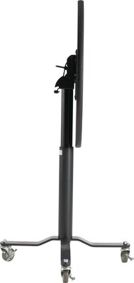 NPS PCT Series Premium Plus 36 Round Café Table, Adjustable Height, Black/Grey Nebula (PCT136PBTMGY