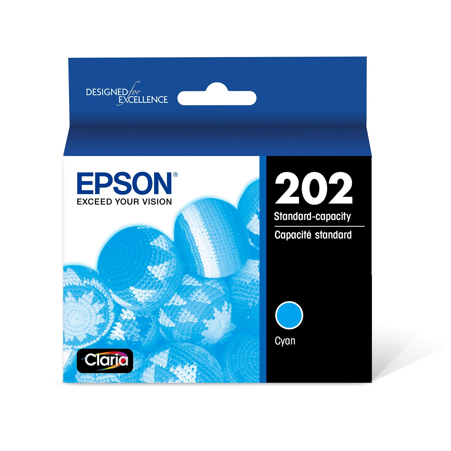 Epson T202 Cyan Standard Yield Ink Cartridge (T202220-S)
