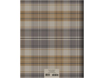 2023-2024 TF Publishing Grandpa's Hat 9" x 11" Academic Monthly Planner, Paperboard Cover, Brown/Gray (AY24-4506)