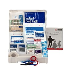 First Aid Only First Aid Kits, 63 Pieces, White (222-U)