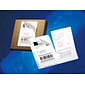 Avery TrueBlock Laser Shipping Labels with Receipts, 5-1/16" x 7-5/8", White, 1 Label/Sheet, 50 Sheets/Box (5127)
