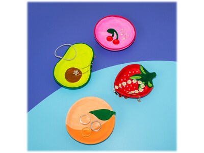 Art 101 Crafts Paint Your Own Ceramic Fruit Trays Kit (41032MB)