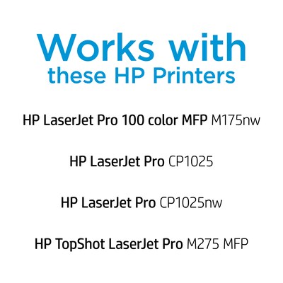 HP 126A Cyan Standard Yield Toner Cartridge (CE311A)