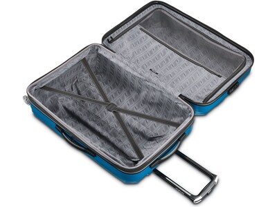 Samsonite Centric 2 Polycarbonate 4-Wheel Spinner Luggage, Caribbean Blue (133033-2479)