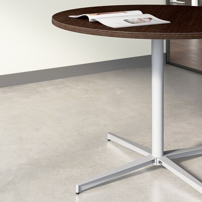 Bush Business Furniture 42" Round Conference Table, Mocha Cherry (99XTB42RMR)