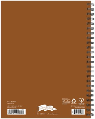2025-2026 Willow Creek Organic Tapestry 6.5 x 8.5 Academic Year Weekly & Monthly Planner, Multicol