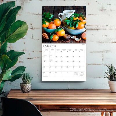 2026 BrownTrout Kitchen 14" x 12" Monthly Wall Calendar (9798330704057)