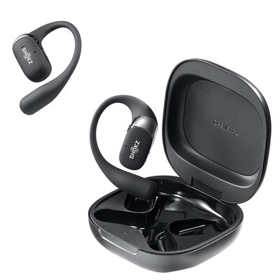 Shokz OpenFit™ 2 Wireless Active Noise Canceling Open-Ear Earbuds & Charging Case, Bluetooth, Black (T920-ST-BK-US)