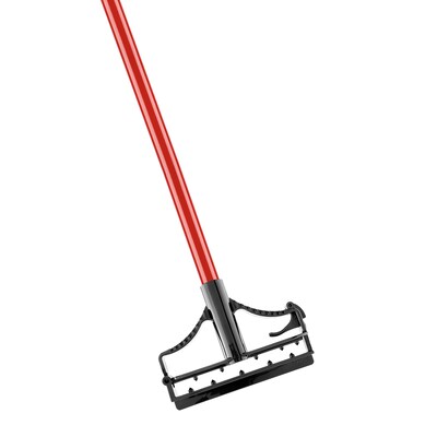 Libman Wet Mop Handle, Red/Black, 6/Carton (0982006)