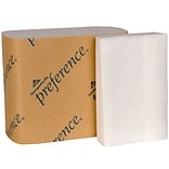 Preference 2-Ply Single Fold Interfold Bathroom Tissue, White, 400 Sheets/Pack, 60/Packs, 24000 Shee