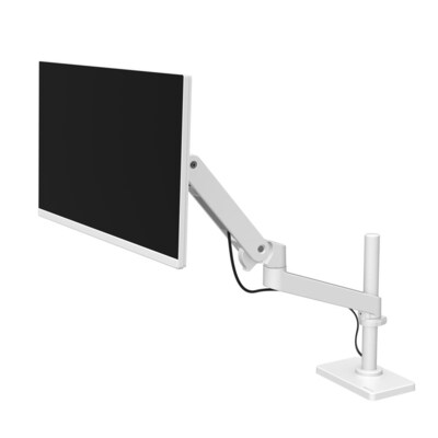 Ergotron LX Adjustable Monitor Arm, Up to 34, White (45-695-290)