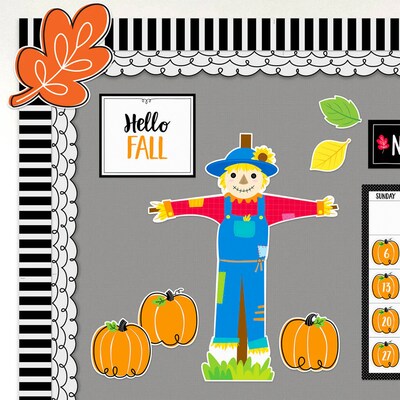 Creative Teaching Press Core Décor Doodle Pumpkin Designer Cut-Outs, 36/Pack, 3 Packs/Bundle (CTP10590-3)