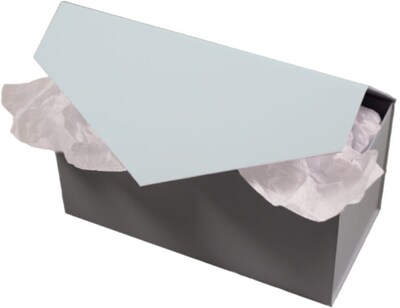 JAM Paper Gift Boxes, Silver (LA-9X4-BX-SLV)