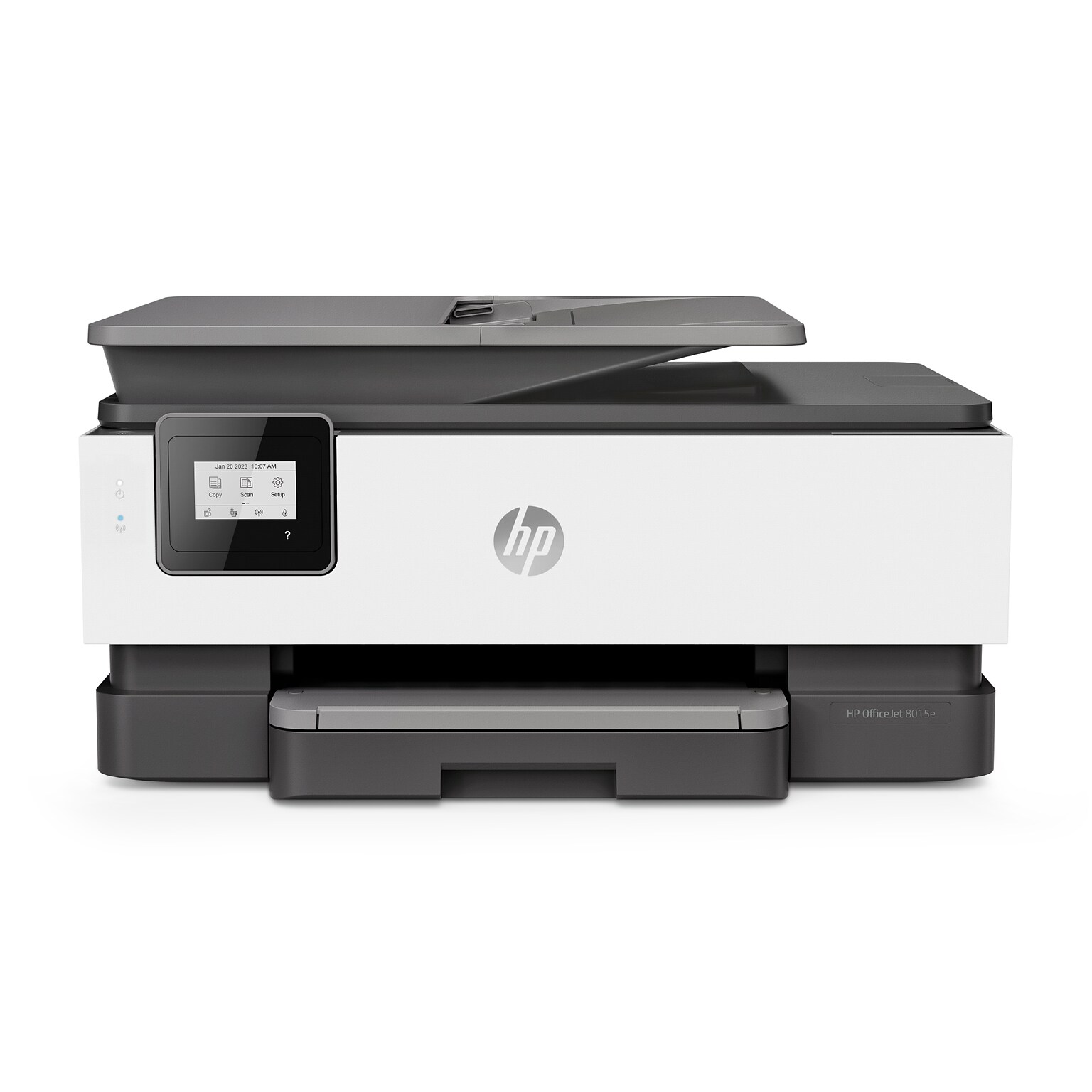 HP OfficeJet 8015e Wireless Color All-in-One Printer with 3 months of ink included (228F5A)