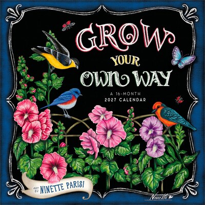 2027 BrownTrout Grow Your Own Way 12 x 12 Monthly Wall Calendar (9781773728919)