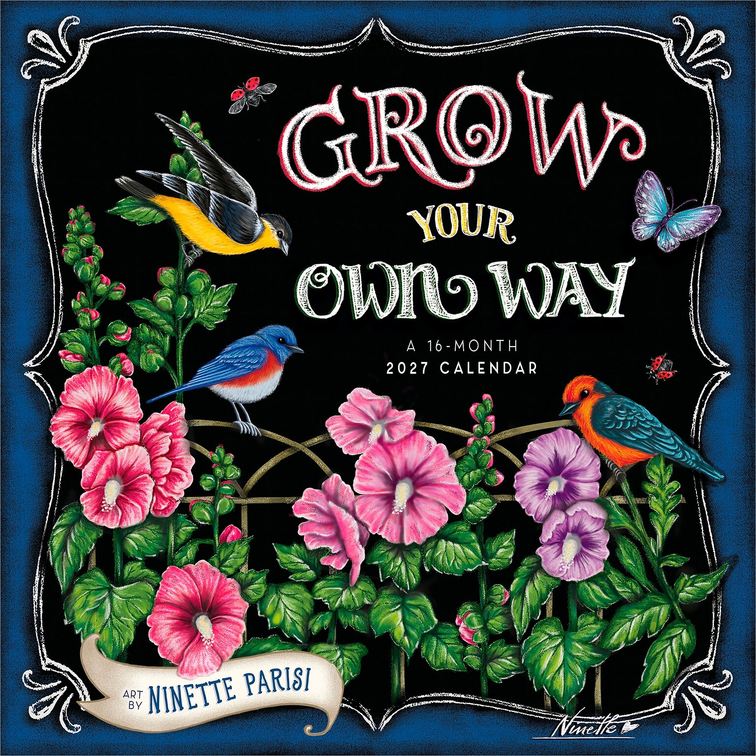 2027 BrownTrout Grow Your Own Way 12 x 12 Monthly Wall Calendar (9781773728919)