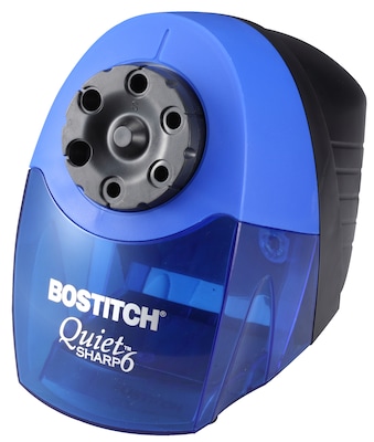 Bostitch QuietSharp 6 Classroom Electric Pencil Sharpener, Blue (EPS10HC)