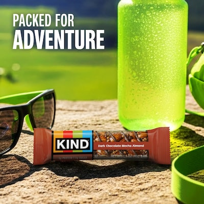 KIND Bar, Dark Chocolate Mocha Almond, 1.4 Oz., 12/Box (PHW18554)