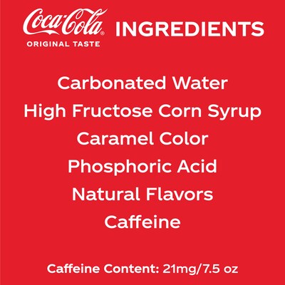 Coca-Cola Mini Cans, 7.5 oz., 6 Cans/Pack, 24/Carton (00049000061017)